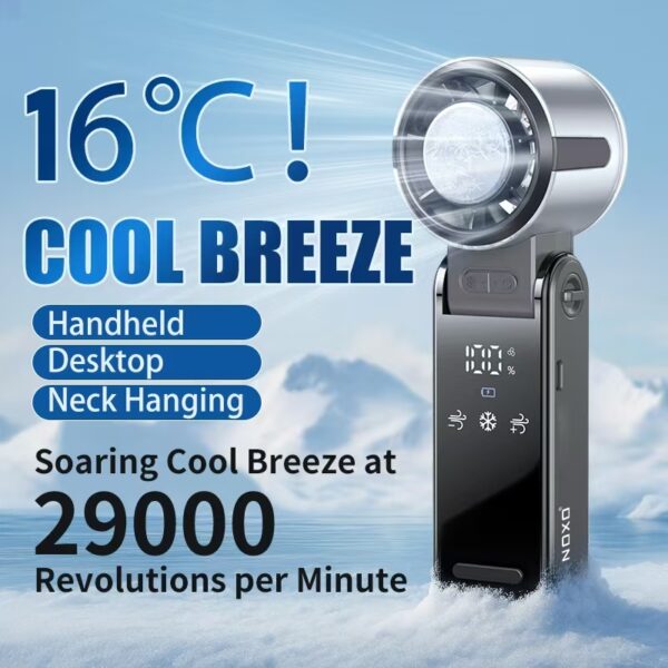 Handheld Folding High-Speed Cooling Fan