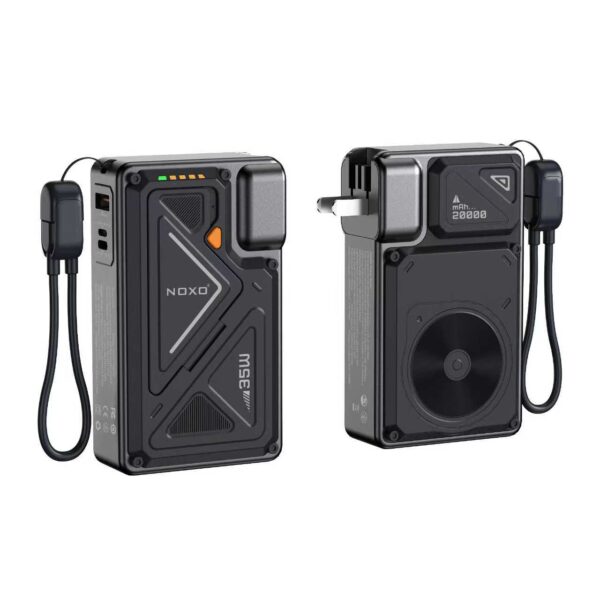 Built in AC Wall Plug Wireless Power Bank