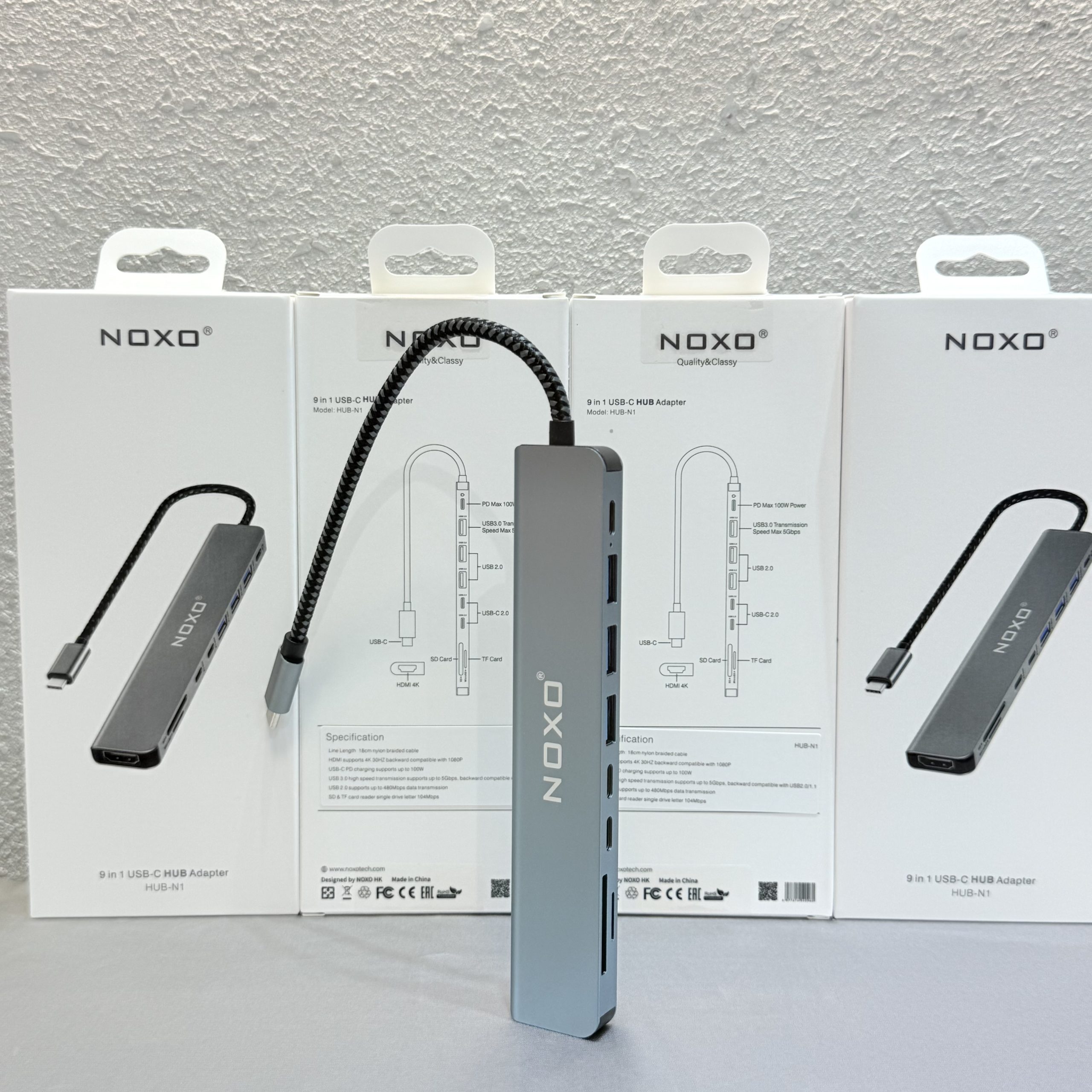 HUB-N1 9-in-1 USB-C Hub Adapter