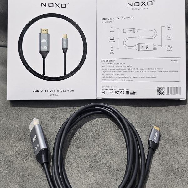 HDMI-N2 USB-C to 4K HDTV Cable 2m