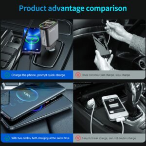 4 in 1 Star Light Super Fast Car Charger