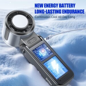 Handheld Folding High-Speed Cooling Fan