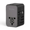 Universal Travel Multi-Adapter 35Watts 2C+2U Builtin Retractable-Cable - 2
