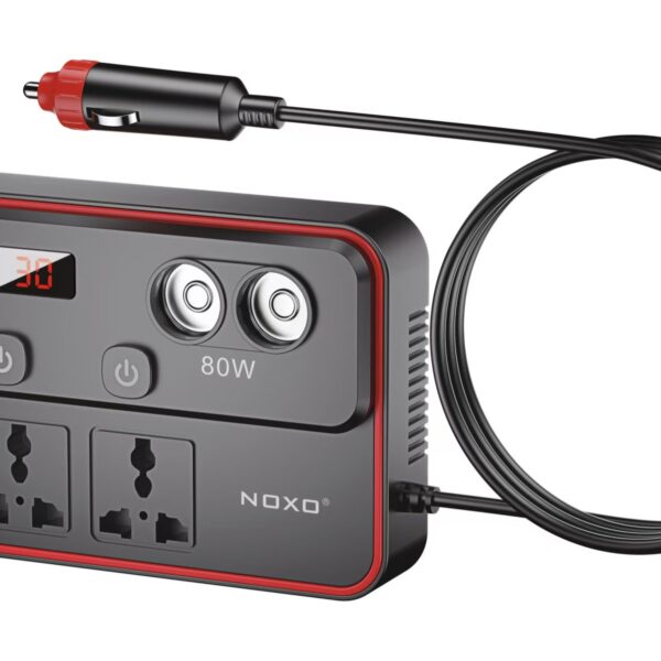 Car power inverter with LCD Display 80W
