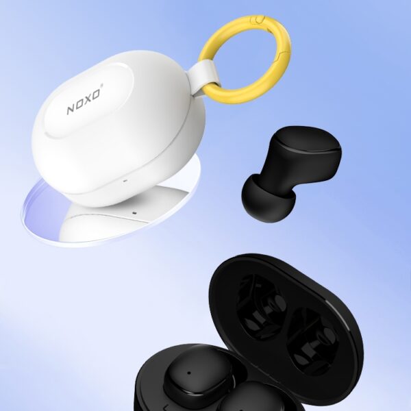 Mini True Wireless Earbuds - Bluetooth Version 5.4 (Color- Black/Beige/ White)